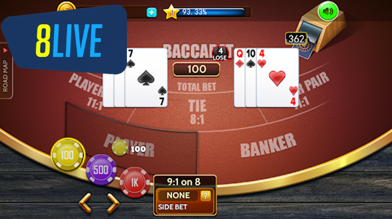 Khuyến mãi đặc biệt dành riêng khi chơi baccarat 8live